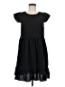 TCEC 100% Rayon Solid Black Casual Dress Size M - photo 1