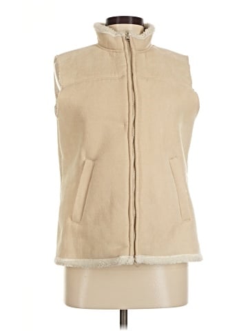 Pendleton Faux Fur Vest (view 1)