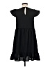 TCEC 100% Rayon Solid Black Casual Dress Size M - photo 2