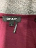 DKNY Burgundy 3/4 Sleeve Top Size S - photo 7