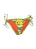 ASOS Tropical Orange Swimsuit Bottoms Size 4 - photo 1