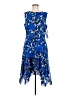 CAbi 100% Polyester Blue Cocktail Dress Size M - photo 1