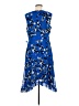 CAbi 100% Polyester Blue Cocktail Dress Size M - photo 2
