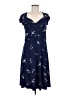 Leota Blue Casual Dress Size M - photo 1
