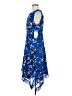 CAbi 100% Polyester Blue Cocktail Dress Size M - photo 5