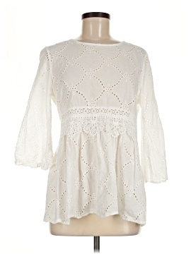 Suzanne Betro 3/4 Sleeve Blouse