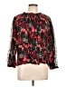 Sandro Red 3/4 Sleeve Blouse Size Lg (3) - photo 1