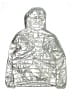 Primary Clothing Metallic Silver Snow Jacket Size 10 - photo 2