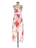 Crystal Doll 100% Polyester Floral White Casual Dress Size 7 - photo 1