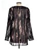 Chico's 100% Polyester Purple Long Sleeve Blouse Size Lg (2) - photo 2