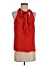 Worthington 100% Polyester Red Sleeveless Blouse Size S (petite) - photo 1