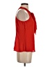 Worthington 100% Polyester Red Sleeveless Blouse Size S (petite) - photo 4