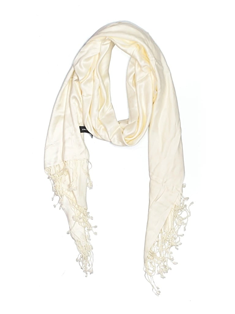 Pre-owned Jones New York Scarf In Ivory