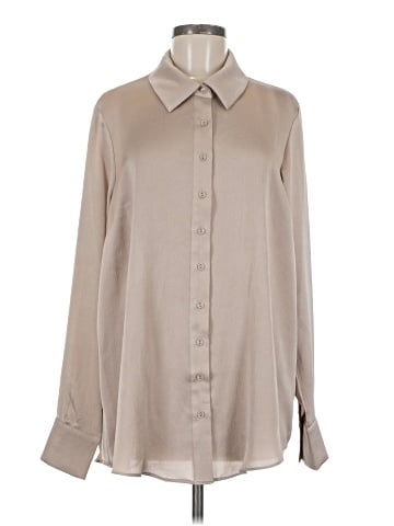 City Chic Long Sleeve Blouse (view 1)