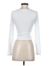 Shein White Long Sleeve T-Shirt Size S - photo 2