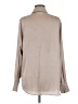 City Chic 100% Polyester Solid Tan Long Sleeve Blouse Size 12 - photo 2