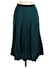 Ecote 100% Polyester Solid Teal Formal Skirt Size 6 - photo 2