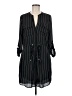 DR2 100% Polyester Black Casual Dress Size M - photo 1