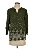 Pink Republic 100% Polyester Green 3/4 Sleeve Blouse Size S - photo 1