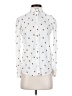 Fox Hearts White Long Sleeve Blouse Size XS - photo 1