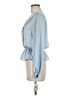 MICHAEL Michael Kors 100% Polyester Blue Long Sleeve Blouse Size M (petite) - photo 5
