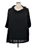 Assorted Brands Black 3/4 Sleeve Top Size 3X - photo 1