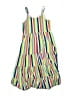 Pink & Violet 100% Polyester Stripes Green Blue Dress Size 10 - photo 2