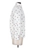 Fox Hearts White Long Sleeve Blouse Size XS - photo 4