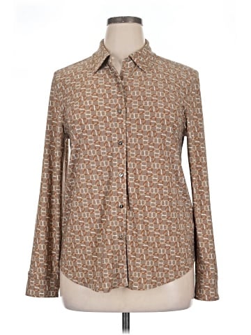 Lauren by Ralph Lauren Long Sleeve Blouse (view 1)