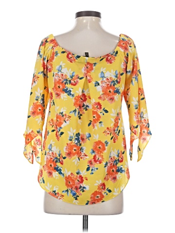 Status by Chenault 3/4 Sleeve Blouse (view 2)