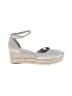 J.Jill Silver Wedges Size 10 - photo 1