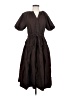 Free Assembly 100% Polyester Brown Casual Dress Size S - photo 1