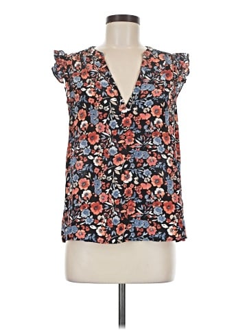 Joie Sleeveless Silk Top (view 1)