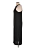 Double Zero Solid Black Casual Dress Size L - photo 5