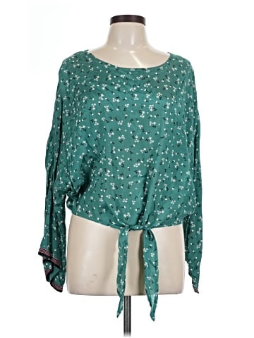 Billabong Long Sleeve Blouse (view 1)