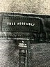 Free Assembly Black Denim Shorts Size 4 - photo 3