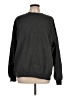 Hanes Solid Gray Black Sweatshirt Size L - photo 1