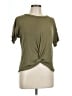 Alya Green Short Sleeve Top Size L - photo 1