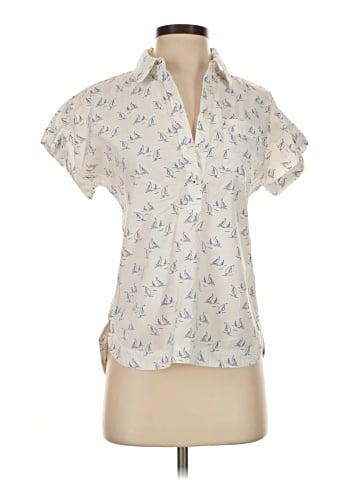Vineyard Vines Short Sleeve Blouse (view 1)