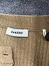 Sandro 100% Polymide Tan Long Sleeve Top Size Lg (3) - photo 7