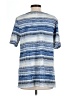 Chico's Blue Short Sleeve Blouse Size L - photo 2