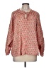Assorted Brands Pink Long Sleeve Blouse Size M - photo 1
