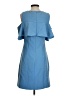 Taylor Solid Blue Cocktail Dress Size 4 - photo 2