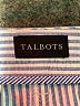 Talbots 100% Cotton Stripes Blue Shorts Size 16 - photo 3