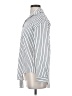 HOTOUCH Stripes White 3/4 Sleeve Blouse Size S - photo 5