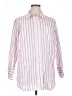 Talbots 100% Cotton Stripes Pink Long Sleeve Button-Down Shirt Size 1X - photo 1