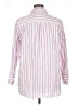 Talbots 100% Cotton Stripes Pink Long Sleeve Button-Down Shirt Size 1X - photo 2