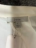 Joie 100% Polyester Ivory Short Sleeve Blouse Size L - photo 7