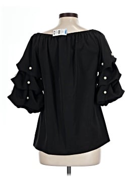 Roz & Ali 3/4 Sleeve Blouse (view 2)