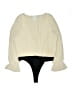 MISA Los Angeles 100% Polyester Ivory Long Sleeve Blouse Size M - photo 1